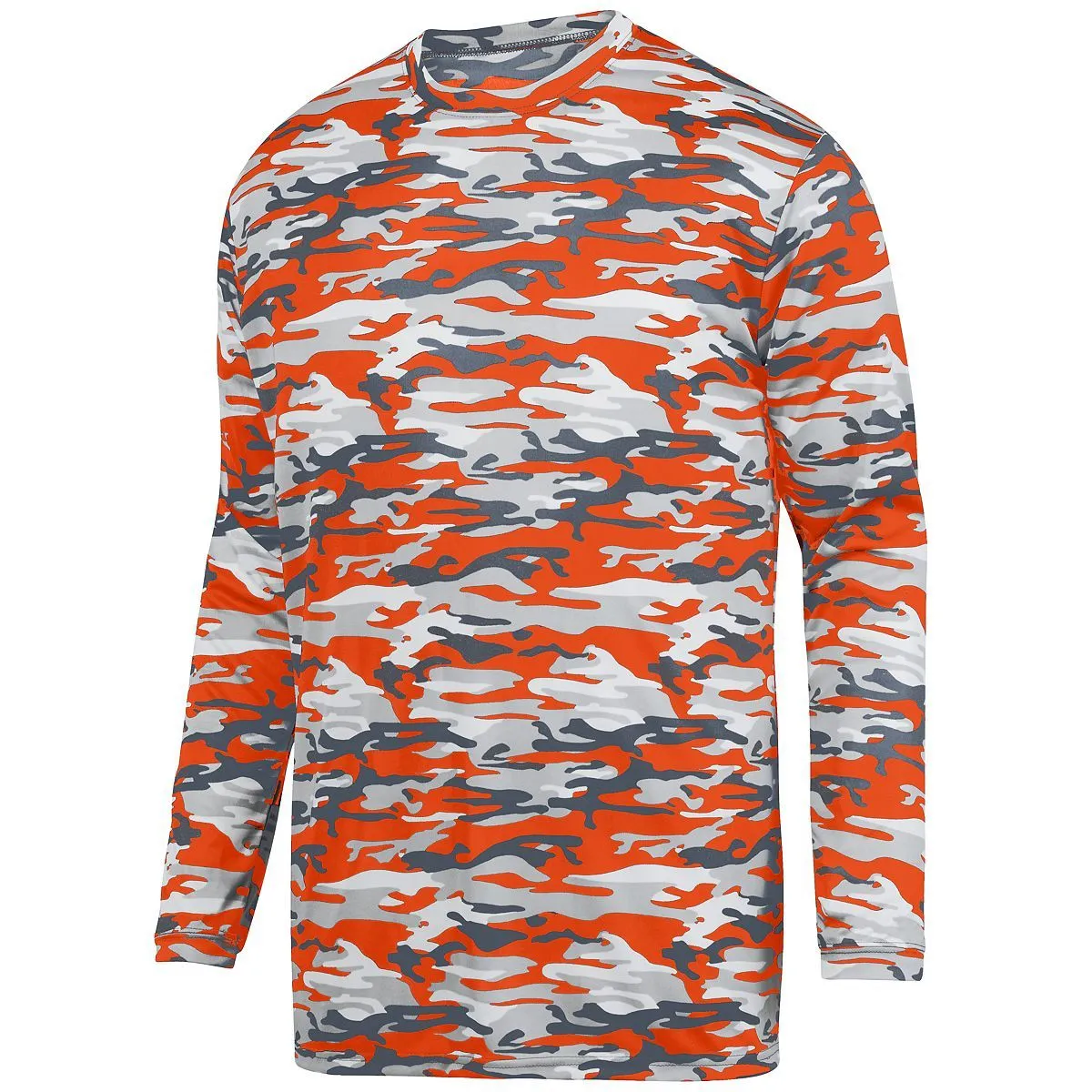 Augusta Youth Mod Camo Long-Sleeve Wicking Tee