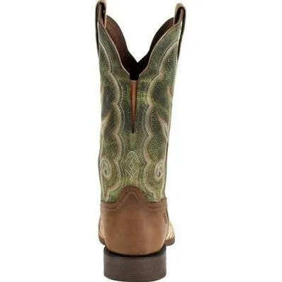 Durango Women's Lady Rebel Pro 12" Soft Toe Western Classic Boot- Green- DRD0378