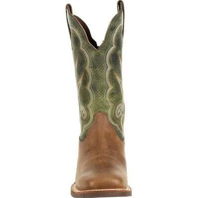 Durango Women's Lady Rebel Pro 12" Soft Toe Western Classic Boot- Green- DRD0378