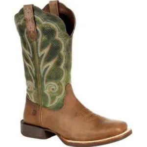 Durango Women's Lady Rebel Pro 12" Soft Toe Western Classic Boot- Green- DRD0378
