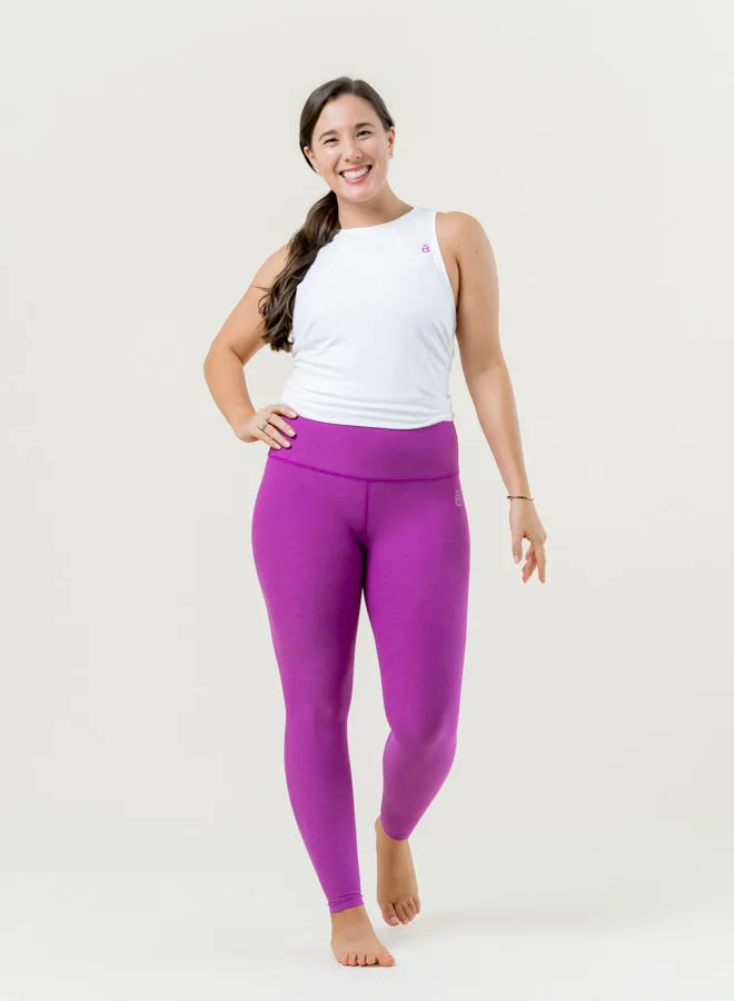 Featherweight Open Up Tank - Cloud White