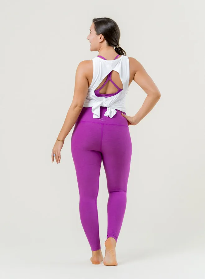 Featherweight Open Up Tank - Cloud White