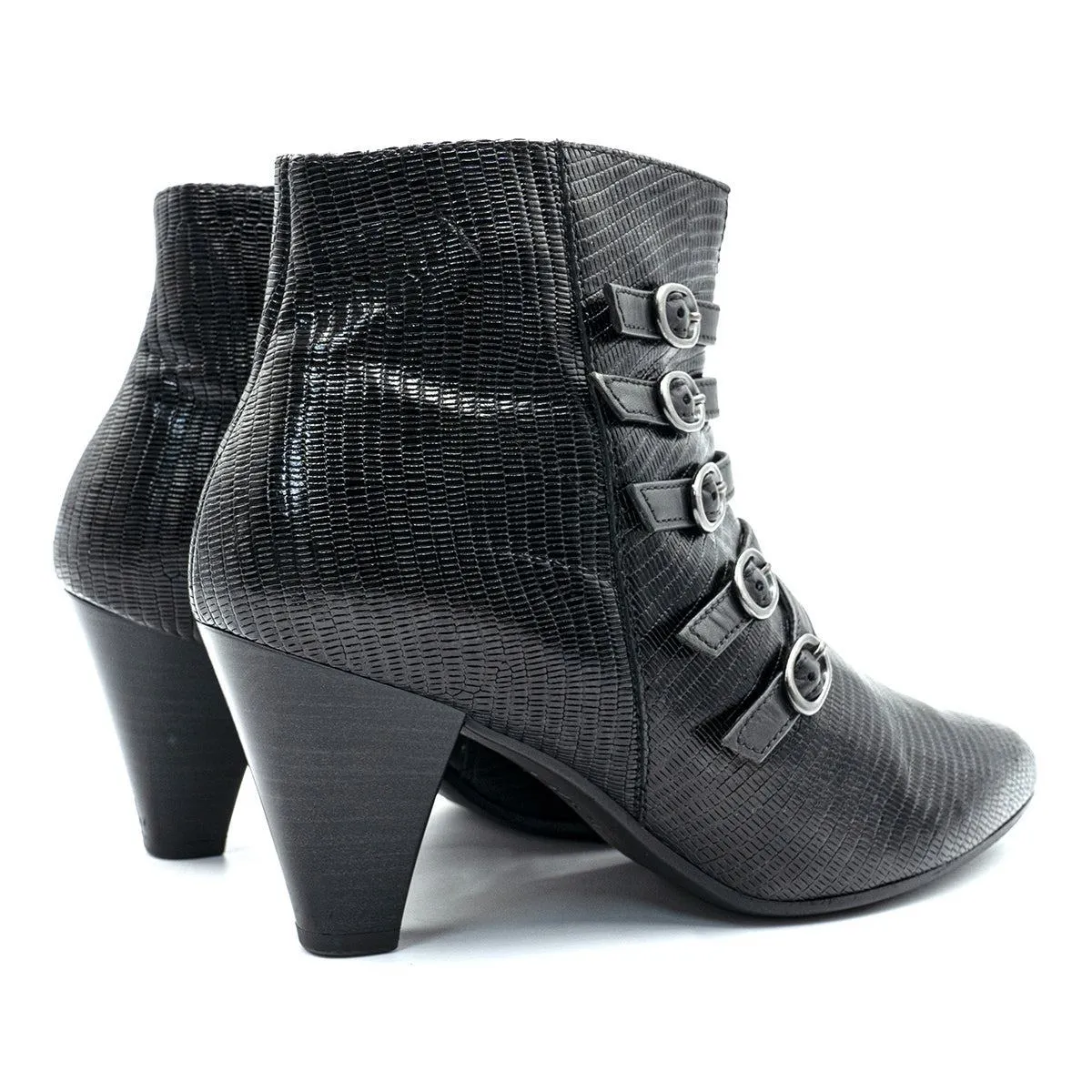 Gabor Stiefelette Ankle Boots Leather Black Colour For Women