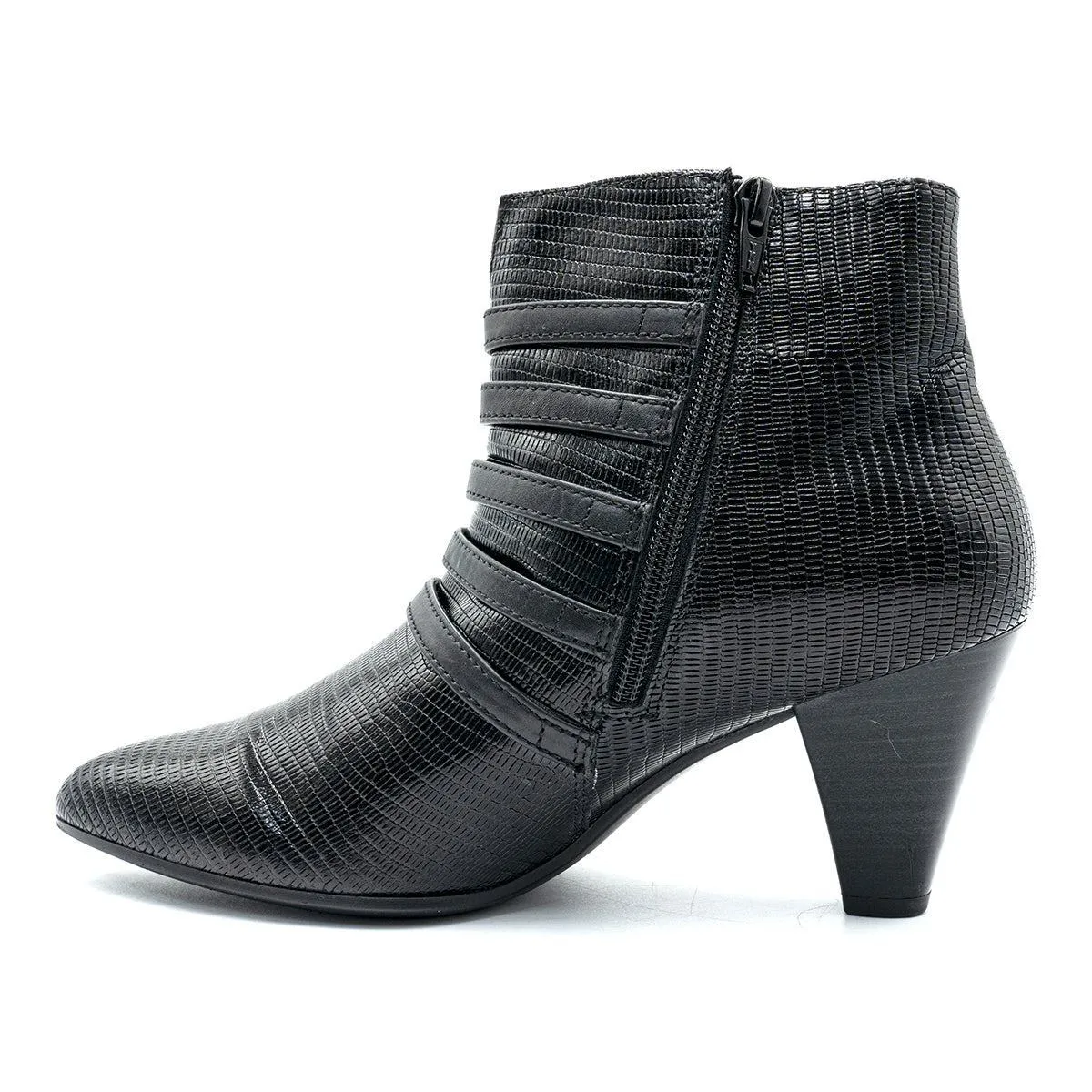 Gabor Stiefelette Ankle Boots Leather Black Colour For Women