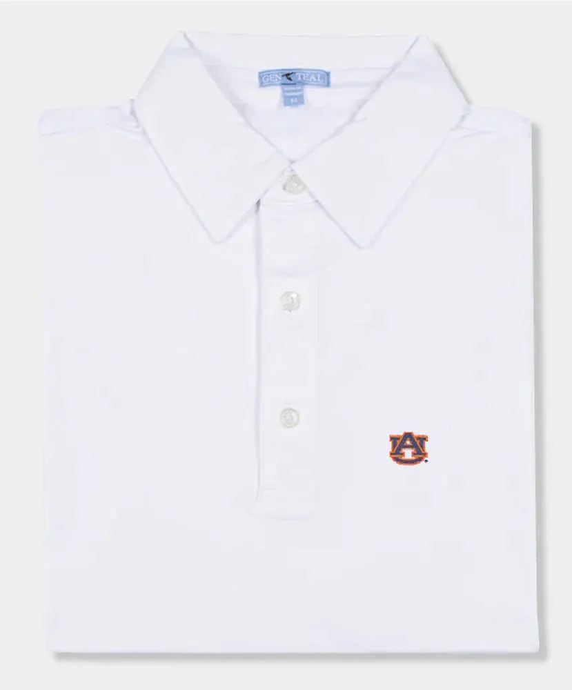 GenTeal - Auburn Solid Performance Polo