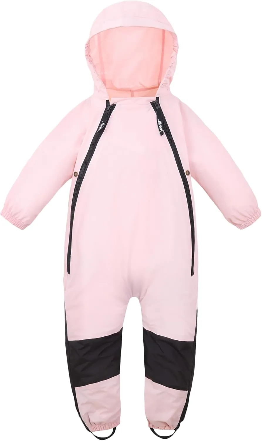 HAPIU Kids Toddler Rain Suit Muddy Buddy Waterproof Coverall