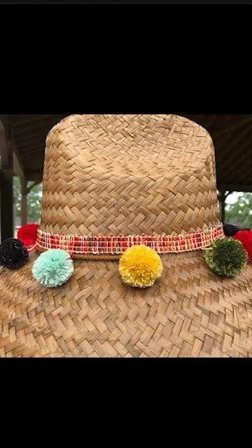 Island Girl Hats- Pom Pom