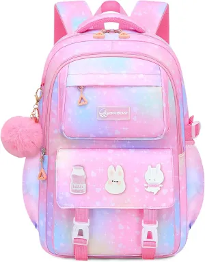 Kids Backpacks for Girls - Cute Girls Backpack for Elementary, Middle and High School Students - 18" School Bookbag