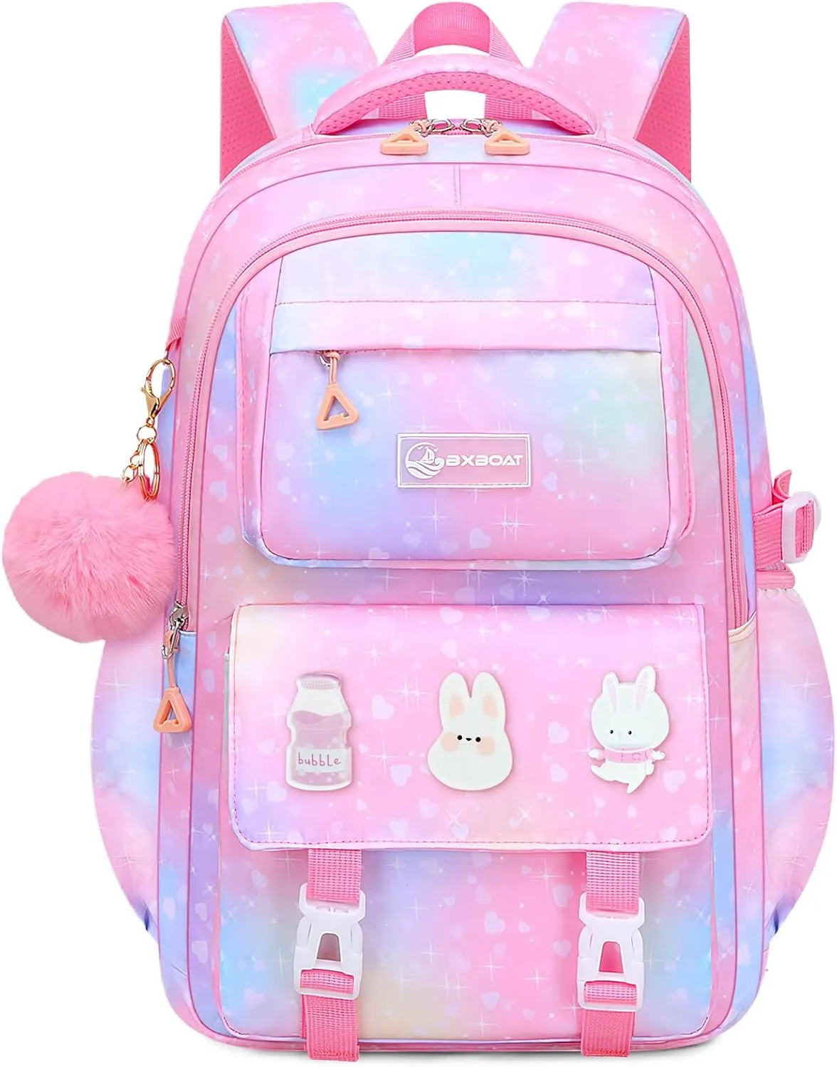 Kids Backpacks for Girls - Cute Girls Backpack for Elementary, Middle and High School Students - 18" School Bookbag
