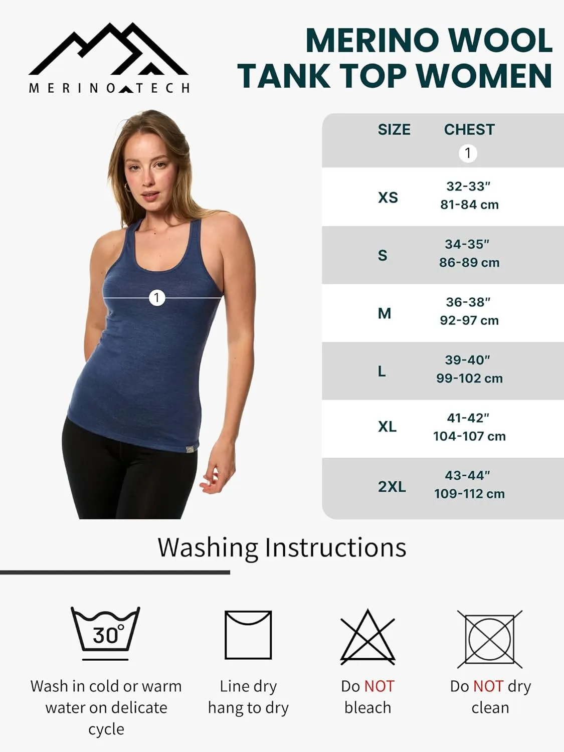 Merino.tech Merino Wool Shirt Women - 100% Merino Wool Base Layer Women Short Sleeve Tee