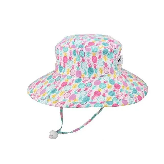 Puffin Gear Wide Brim Sunbaby Hat - Pineapple