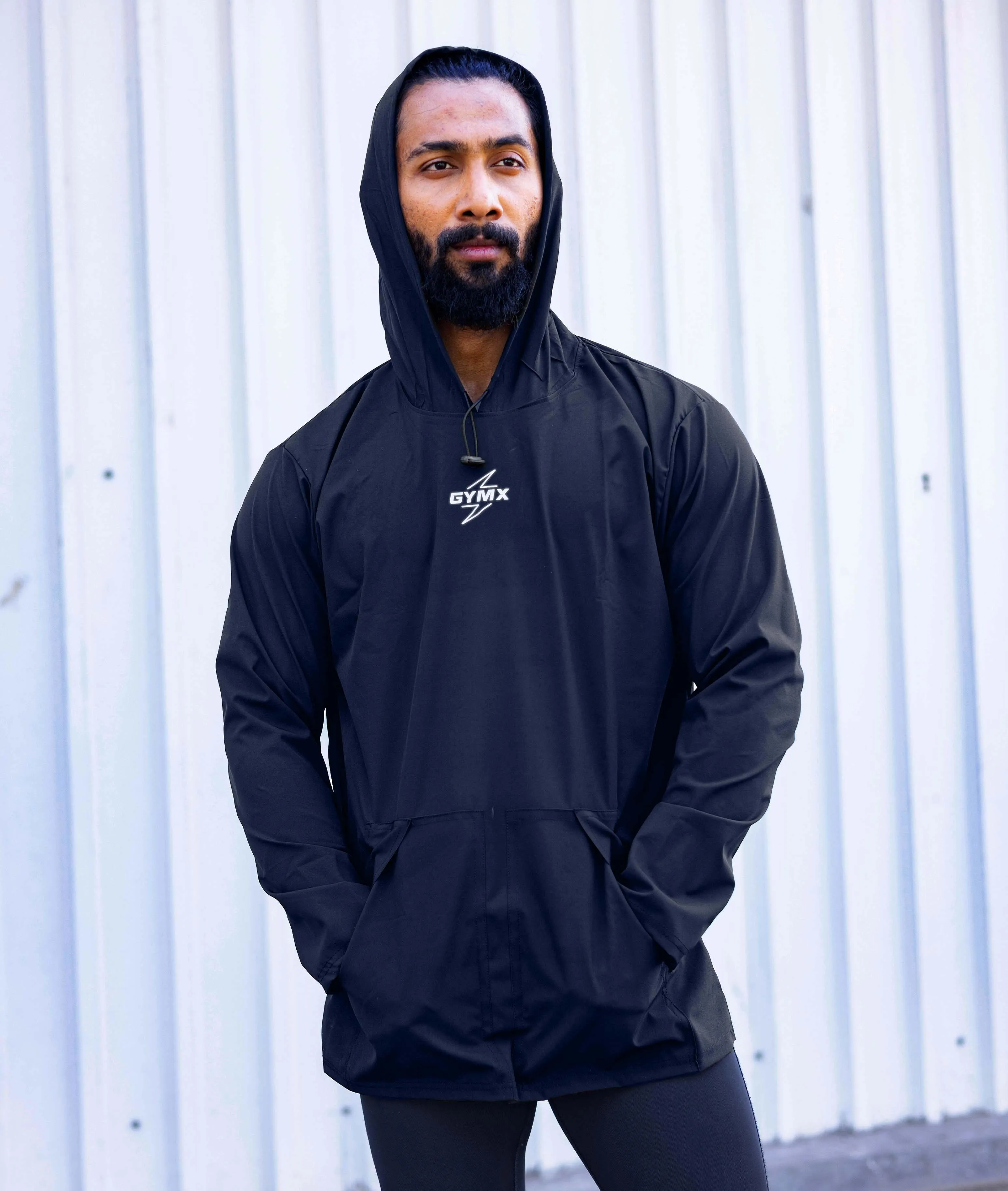 Storm Waterproof Jacket 2.0- Night Blue (with rainproof phone pockets)