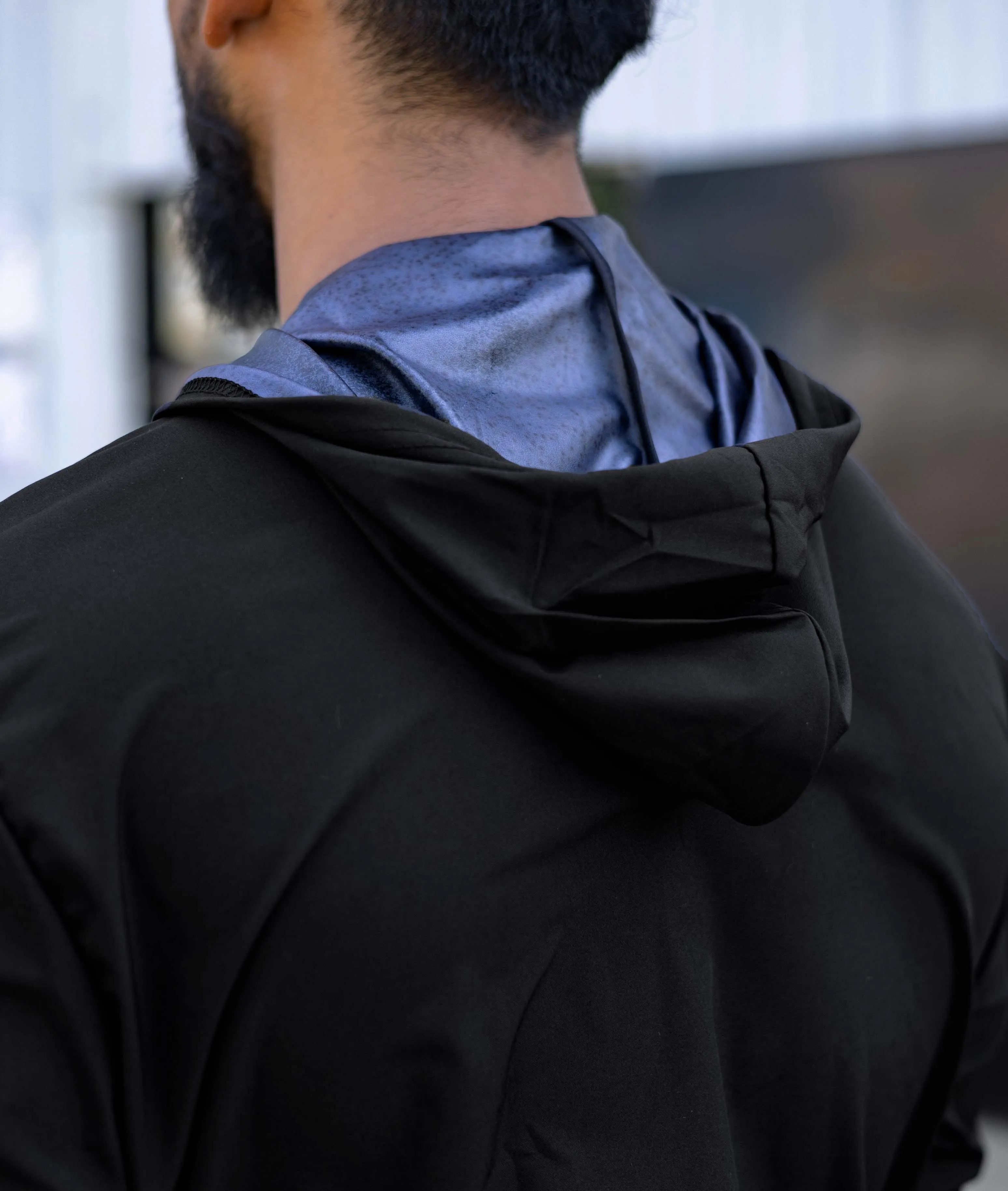 Storm Waterproof Jacket 2.0- Wicked Black (with rainproof phone pockets)