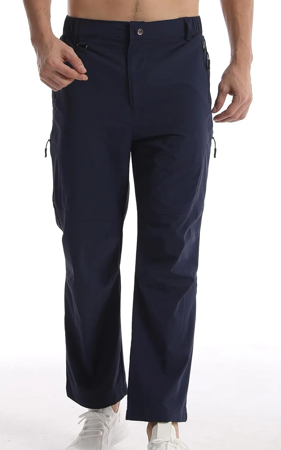 Suwangi Men's Hiking Pants Quick-Dry Outdoor Cargo Pants Lightweight Running Joggers Pants for Men Tactical Pants with Pocket